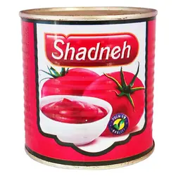 کنسرو آب گوجه فرنگی شادنه 700 گرم