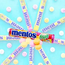 آبنبات میوه ای منتوس