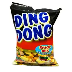 آجیل مخلوط چیپس شیرین و تند دینگ دونگ Ding Dong وزن 100 گرم
