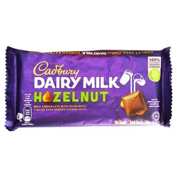 شکلات شیری فندقی کدبری Cadbery وزن 160 گرم