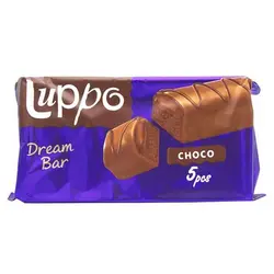 کیک روکش شکلات کاکائویی لوپو Luppo وزن 150 گرم