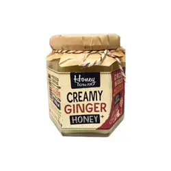 عسل طبیعی زنجیل کرمی هانی تاون 400 گرم