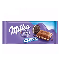 شکلات شیری میلکا اورئو Milka Oreo وزن 100 گرم