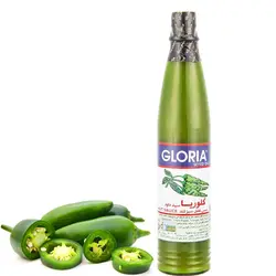 سس فلفل سبز تند گلوریا 88 گرم