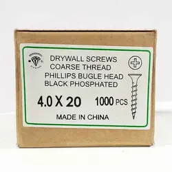 پیچ ام دی اف MDF سایز 4x20