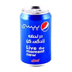 نوشابه قوطی پپسی 330 میلی لیتر