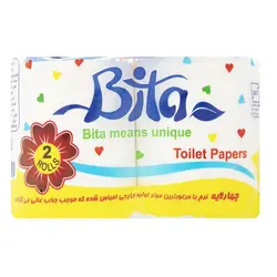دستمال کاغذی توالت رولی بیتا 2 عددی