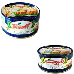 کنسرو تن ماهی ساده طبیعت 180 گرم