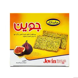 بیسکویت شیره انجیر تزیین کنجد جوین گرجی 920 گرم