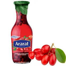 کمپوت زغال اخته آرارات 1100 میلی لیتر