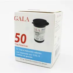 نوار تست قند خون گالا GALA بسته 50 عددی