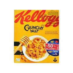 غلات صبحانه کرانچی نات عسلی کلاگز kelloggs وزن 330 گرم