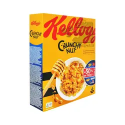غلات صبحانه کرانچی نات عسلی کلاگز kelloggs وزن 330 گرم