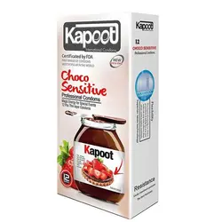 کاندوم چوکو سنستیو Choco Sensitive کاپوت 12 عددی