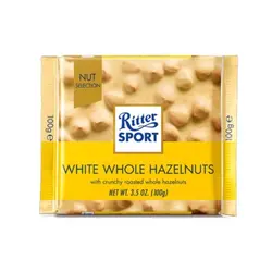 شکلات سفید فندقی ریتر اسپرت Ritter sport وزن 100 گرم
