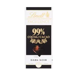 شکلات اکسلنس تلخ 99 درصد لینت Lindt
