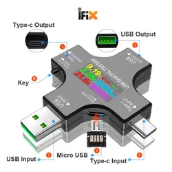 تستر یو اس بی 12 در 1 با صفحه نمایش رنگی