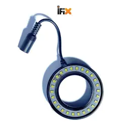 چراغ LED و محافظ ضد گرد و غبار لنز لوپ (دیمر دار)