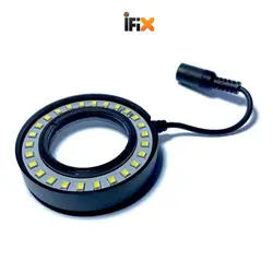 چراغ LED و محافظ ضد گرد و غبار لنز لوپ (دیمر دار)