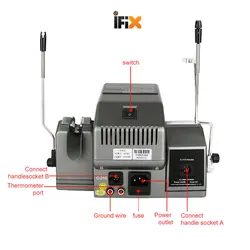 هویه دو قلو سوگون Sugon T3602 به همراه دو عدد نوک هویه اورجینال JBC و دستگاه کالیبراتور دما S-191