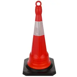 مخروطی حلقه دار ترافیکی 60 سانت