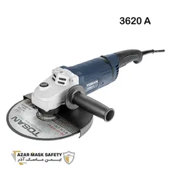 فرز سنگبری 230 میلیمتری 2000 وات توسن مدل 3620A - ایمن ماسک آذر