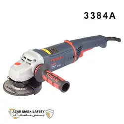 مینی فرز آهنگری 115 میلیمتری 1200 وات توسن مدل 3384A - ایمن ماسک آذر