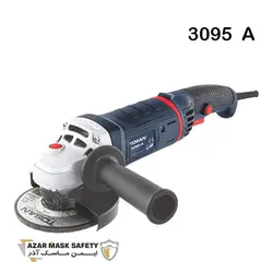 مینی فرز دسته بلند 115 میلیمتری 950 وات توسن مدل 3095A - ایمن ماسک آذر