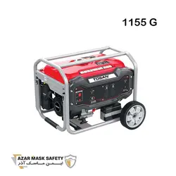 ژنراتور بنزینی 5500 وات توسن مدل 1155G - ایمن ماسک آذر