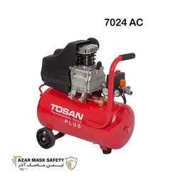 کمپرسور هوا 24 لیتر توسن مدل 7024AC - ایمن ماسک آذر