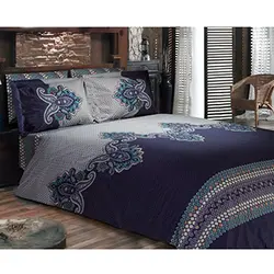 ست لحاف دونفره چهارتکه طرح والس 180*200 - اینترزیست