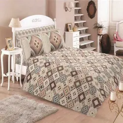 پارچه ملحفه رانفرس ملرز طرح رویه تایل tile