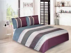 پارچه ملحفه ساتن ملرز طرح زیره پولار