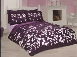 پارچه ملحفه ساتن ملرز طرح زیره دیور