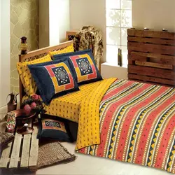 پارچه ملحفه رانفرس ملرز طرح زیره گبه gabbeh