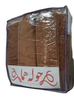 حوله پالتویی هما سایز لارج رنگ شکلاتی