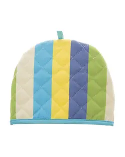 روقوری کتان رزین تاژ طرح رابید آبی