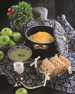 رومیزی 4 نفره مربع طرح ترمه