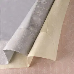 رومیزی حاشیه دار 4نفره مربع 150*150 کتیبه صورتی