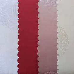 رومیزی ژاگارد 4 نفره مربع 150*150 رمانس کرم