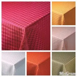 رومیزی ژاگارد 8 نفره مستطیل 220*150 کنزو زرشکی