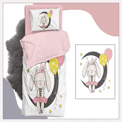 ست لحاف 9تکه نوزادی ساتن طرح خرگوش