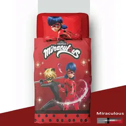 ست لحاف سه تکه نوجوان طرح دختر کفشدوزکی