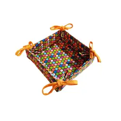 سرویس آشپزخانه 20 تکه رزین تاژ طرح خالدار رنگی (الوان)