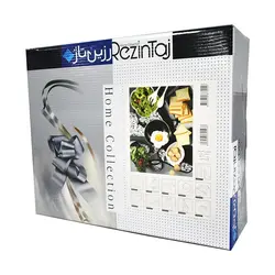 سرویس آشپزخانه 20 تکه رزین تاژ طرح خروس کتان