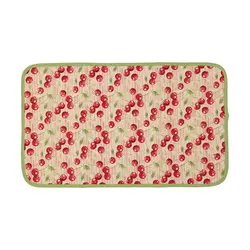 کنارسینکی ( نم گیر ظروف ) کتان طرح گیلاس