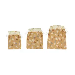 کیسه سبزی چاپی رزین تاژ طرح پر 3عددی
