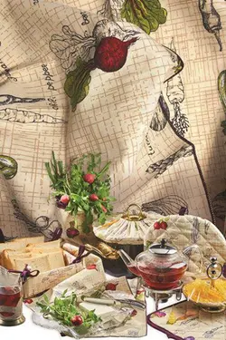 کیسه سبزی چاپی رزین تاژ طرح تربچه 3عددی