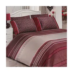 ملحفه روانداز تک دونفره ساتن طرح اسکوار