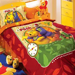 ملحفه روانداز نوجوان طرح پو